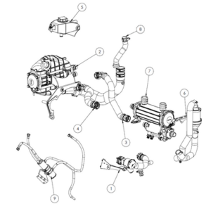 OXE Water Pump Assembly